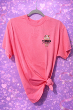 Load image into Gallery viewer, 🍎 Handmade Pink “Teacher” Graphic Tee