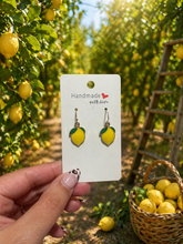 Load image into Gallery viewer, Lemon Drop Earrings 🍋✨

