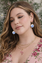 Load image into Gallery viewer, Blue Bird Vintage Earrings 💙🪺
