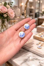 Load image into Gallery viewer, Blue Bird Vintage Earrings 💙🪺
