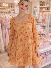 Load image into Gallery viewer, 🌸 Floral Babydoll Mini Dress – Size XL 🌸
