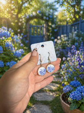 Load image into Gallery viewer, Blue Bird Vintage Earrings 💙🪺
