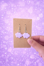 Load image into Gallery viewer, Purple Cloud Earrings
